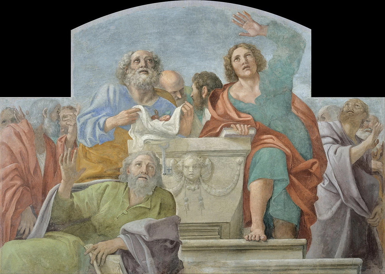 Gli apostoli al sepolcro - Museu Nacional d'Art de Catalunya